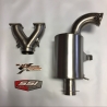 TITANIUM SKI DOO 800 2010-2017 MUFFLER AND Y PIPE COMBO