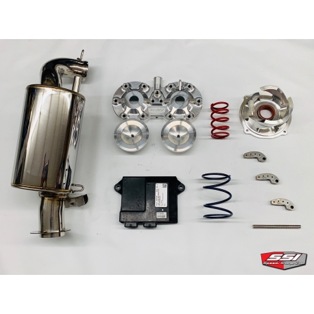 PRO-TUNE SPEED KIT POLARIS 850 WITH BILLET HEAD AND MUFFLER 