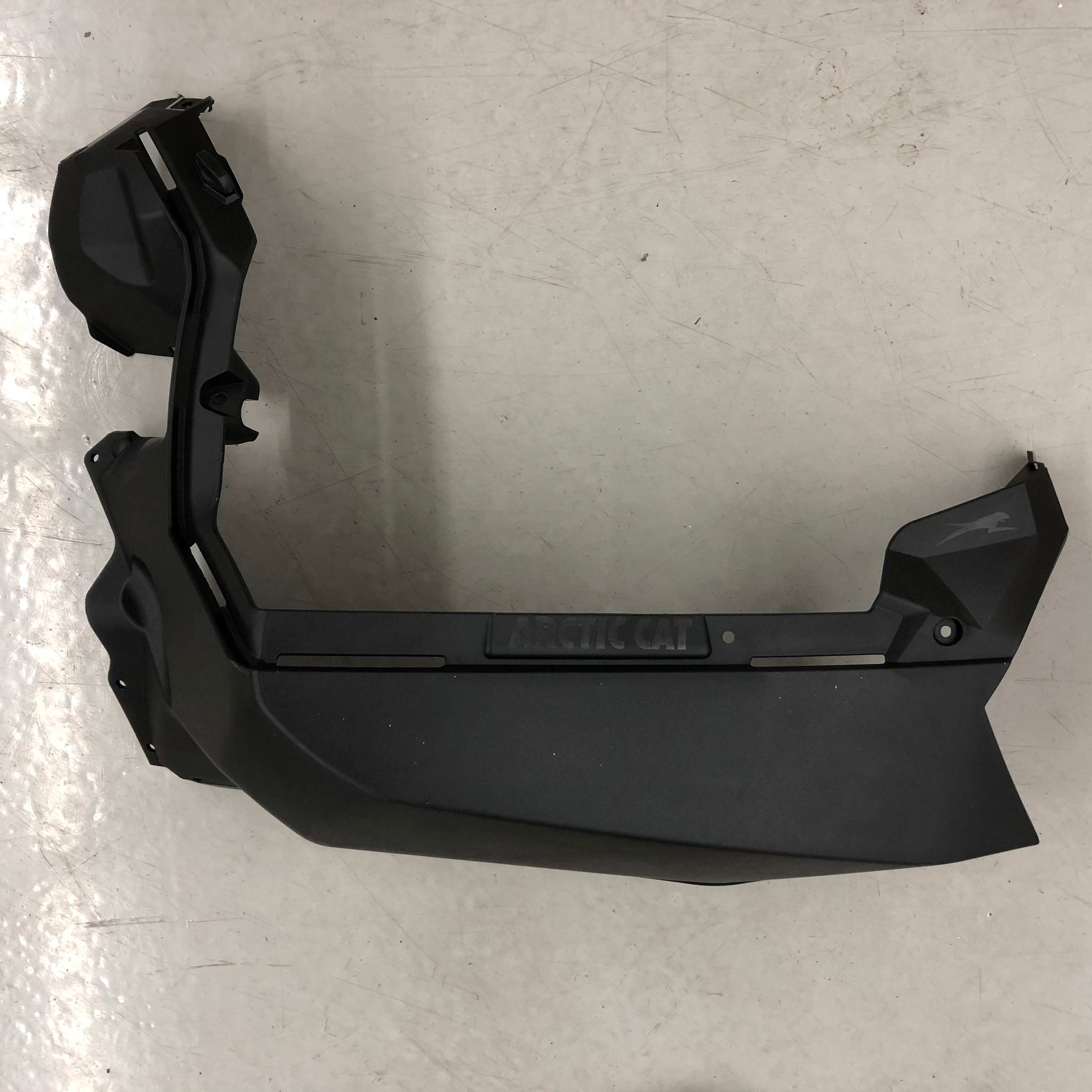 Arctic Cat Ascender Belly Pan Narrow Mountain Left - Black Diamond