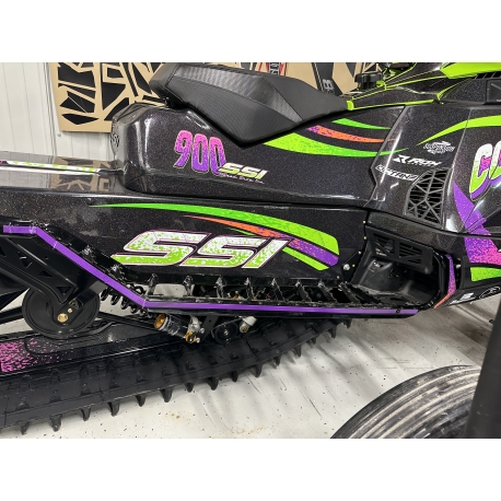 Catalyst Mountain Pro Running Boards - Black Diamond Xtreme