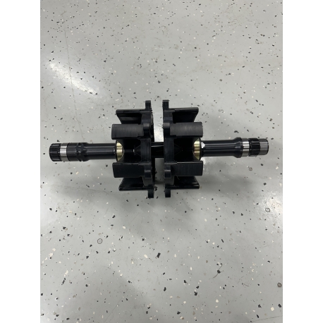 Catalyst Lightweight Heavy Duty Trackshaft with Drivers - Black